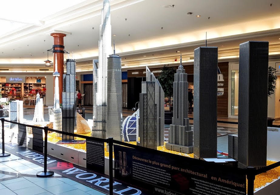Les plus hauts gratte-ciel du monde en Mega Bloks aux Galeries Joliette