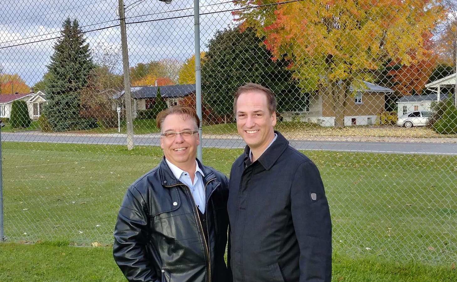 Patrice Trudel et Patrick Lasalle songent à un plus grand terrain de baseball à Joliette