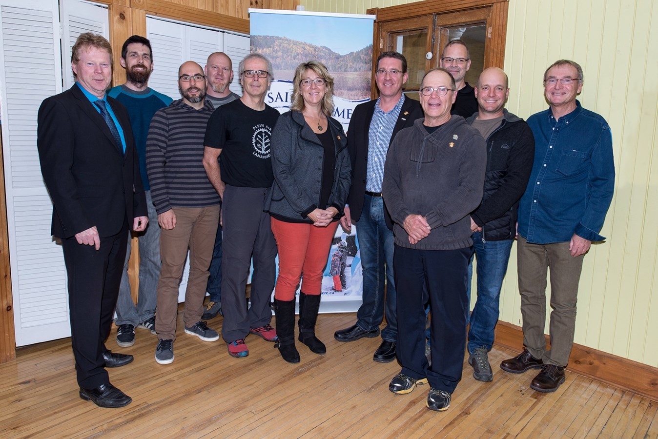 Inauguration du Parc Louis-Philippe-de Grandpré de Saint-Côme