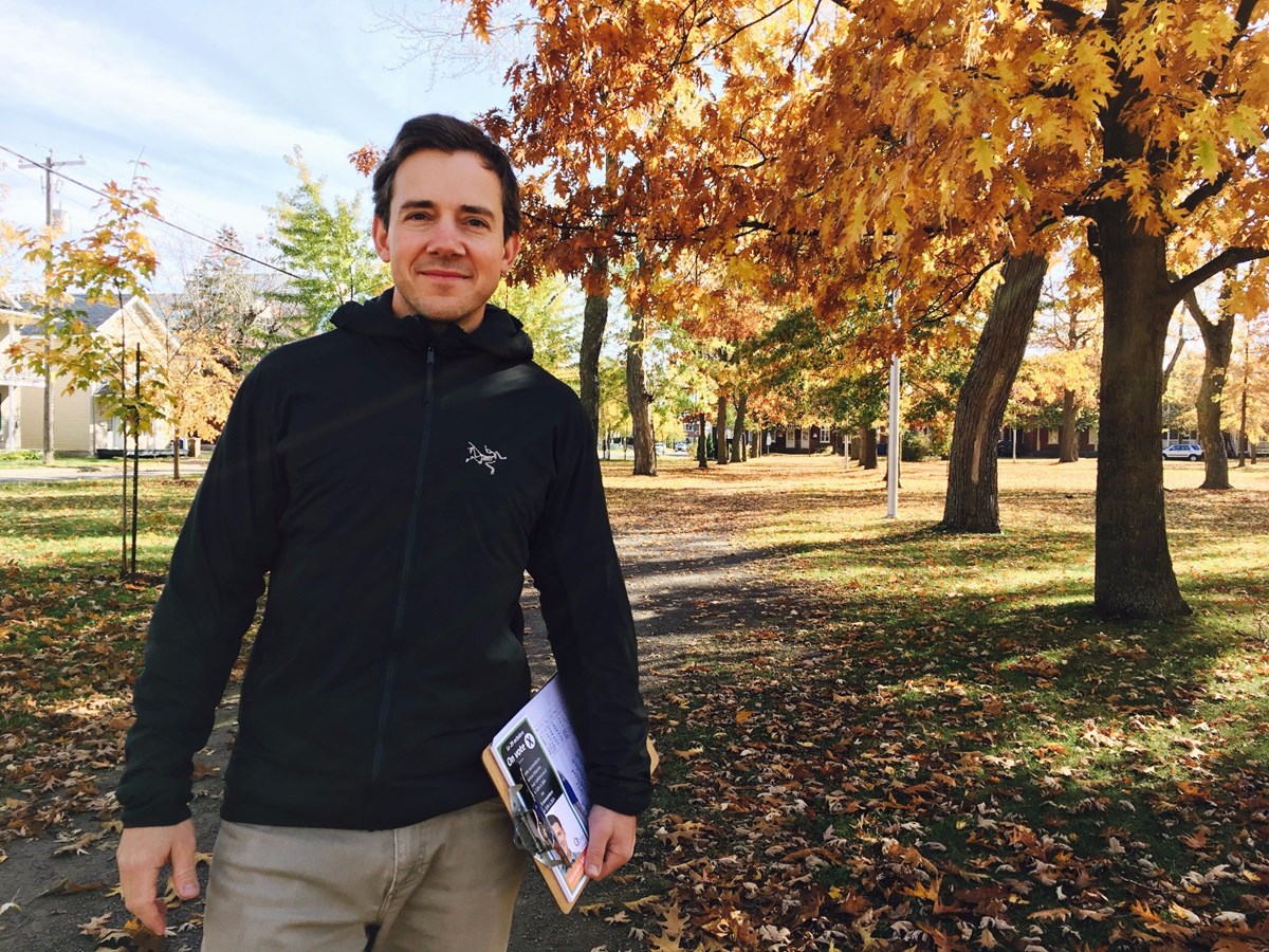 Le candidat Alexandre Martel énonce ses priorités
