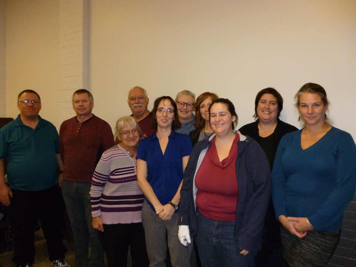 Denis Courtemanche (ATTAJ), Gérard Lenormand (Action dignité Lanaudière), Lucette Rondeau (ATTAM), Luc Dugas (AQDR Brandon), Amélie Pelland (Action logement Lanaudière), Hélène Mathieu (ATTAM), Natalie Savard (RUTAL), Sarah Girard (MÉPAL), Nathalie Marcotte (TCRAPHL) et Mélanie Boisvert (APHVL).
