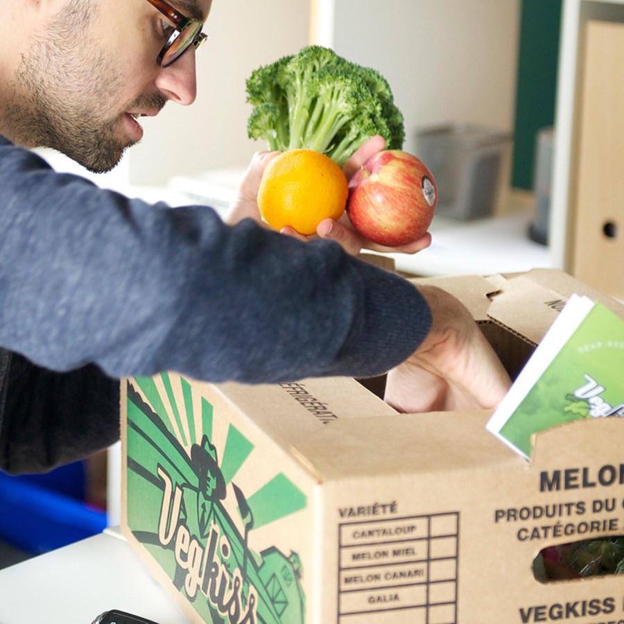 Le Groupe Connexion remet 20 000 $ à la Fondation pour la Santé, grâce à sa vente de paniers de légumes