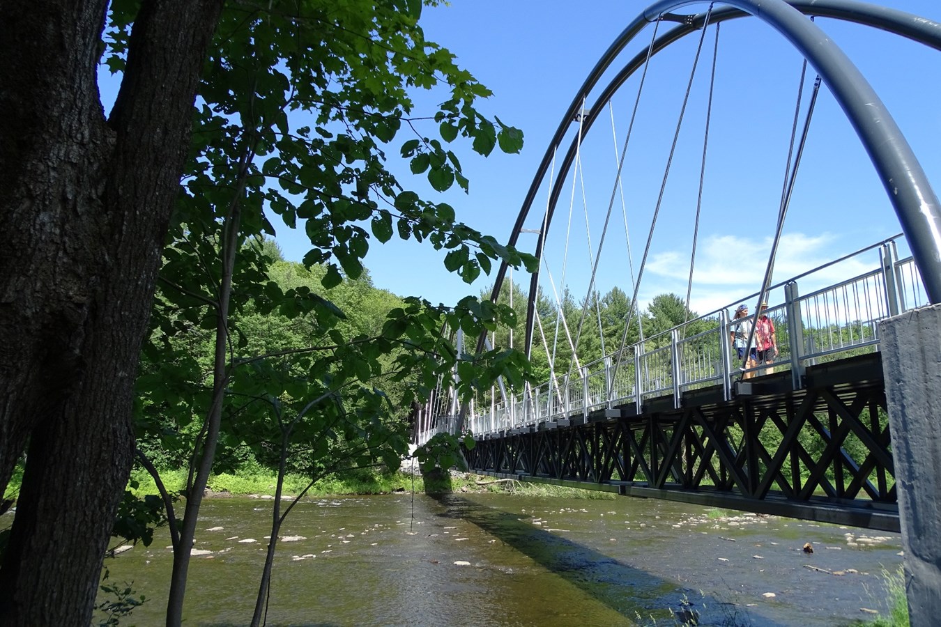 La passerelle Vessot – De nouveau accessible