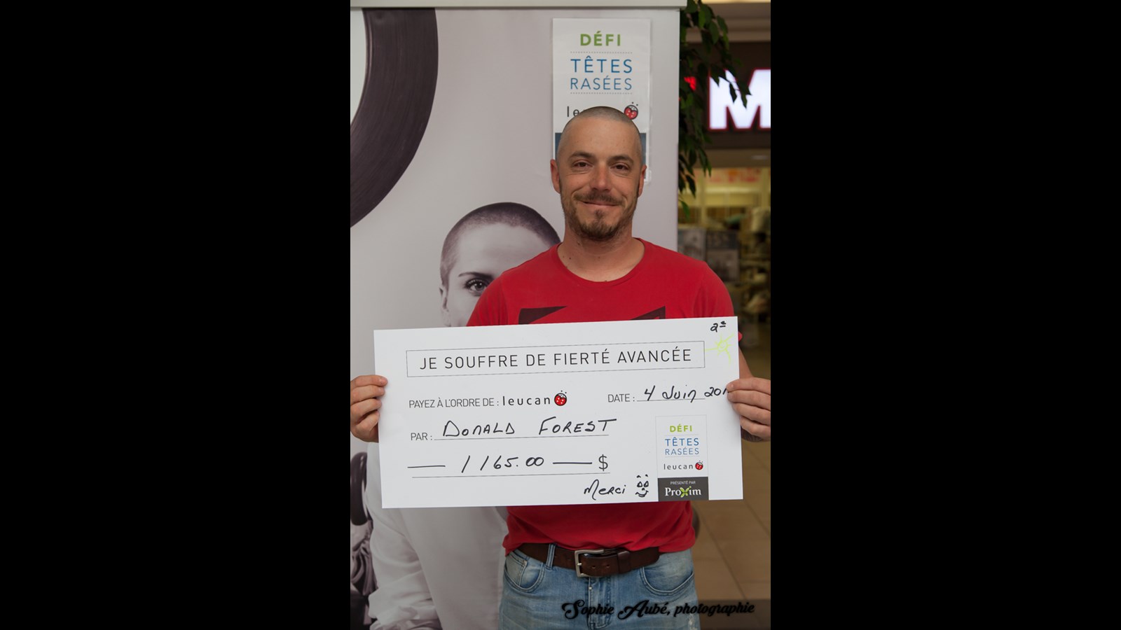 La 2e édition du Défi têtes rasées Leucan aux Galeries Joliette : La communauté doublement généreuse
