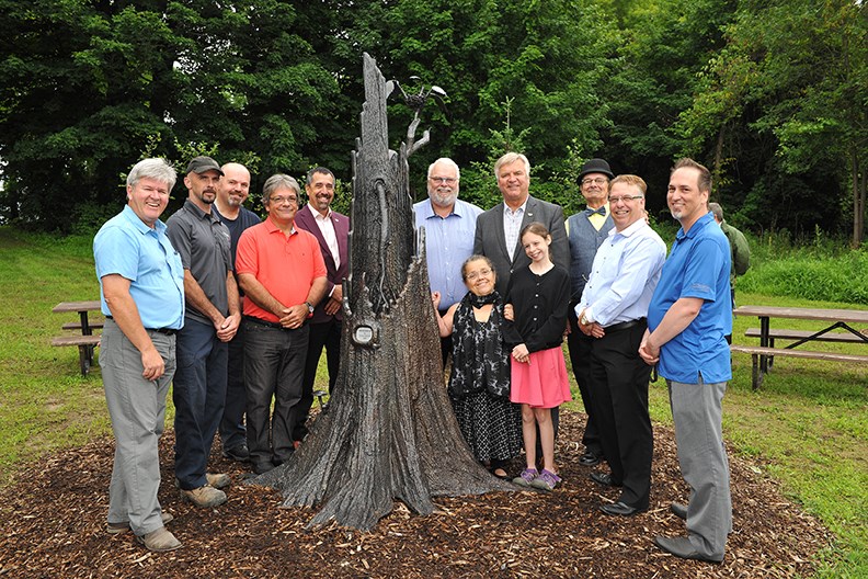 Inauguration de la réserve naturelle Marie-France-Pelletier