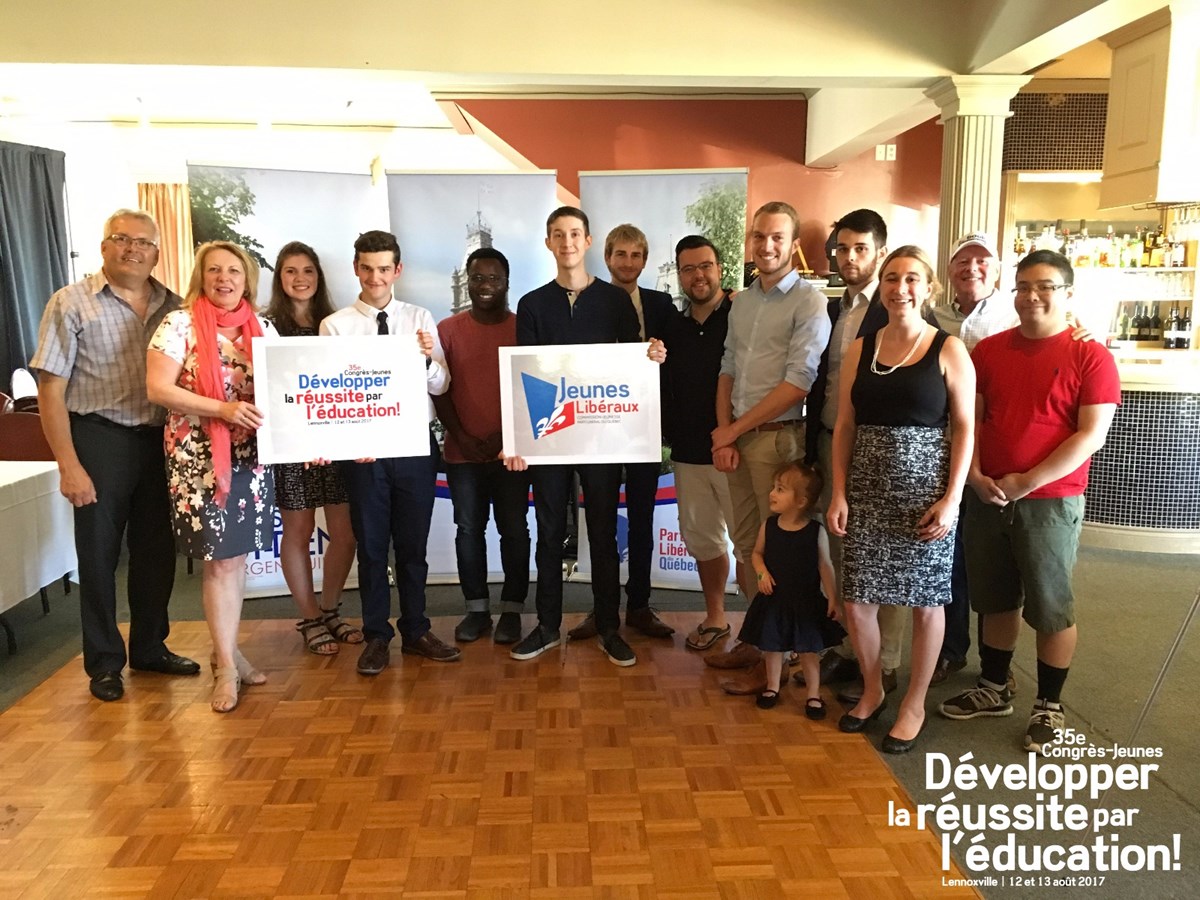Les jeunes libéraux dans les Laurentides et Lanaudière