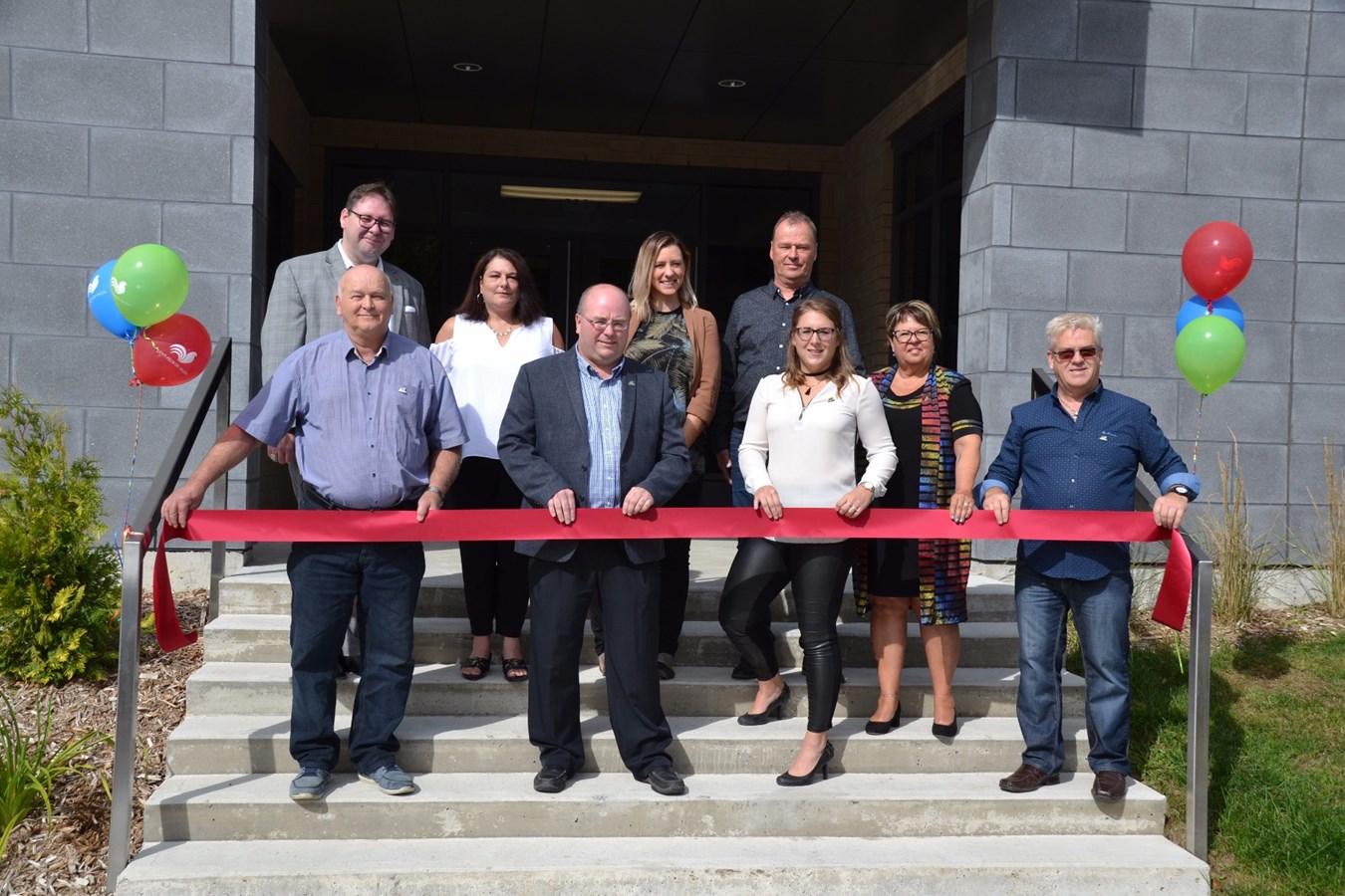 Inauguration de la mairie de Saint-Félix-de-Valois