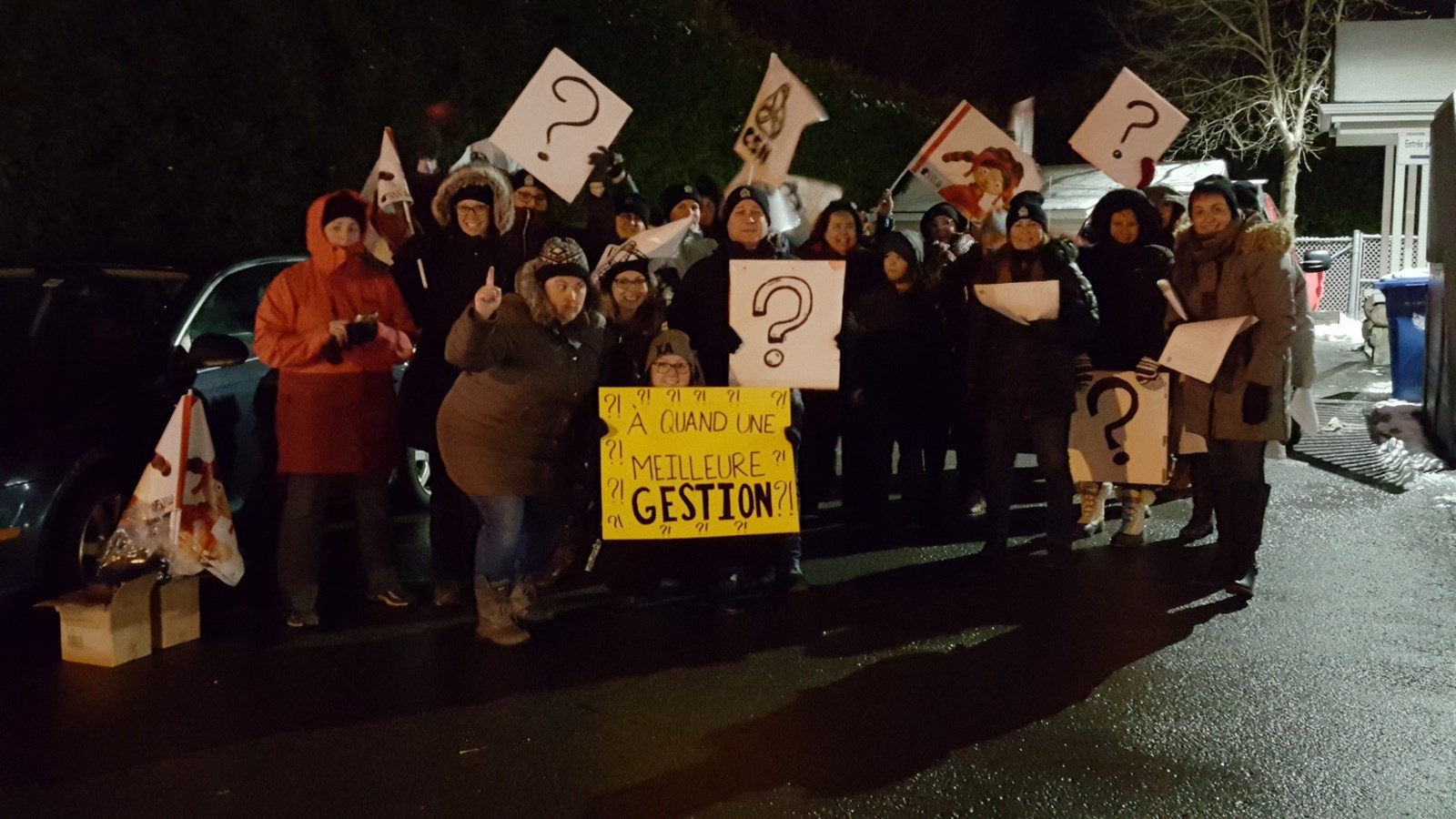 D'importants changements sont demandés Aux portes du matin
