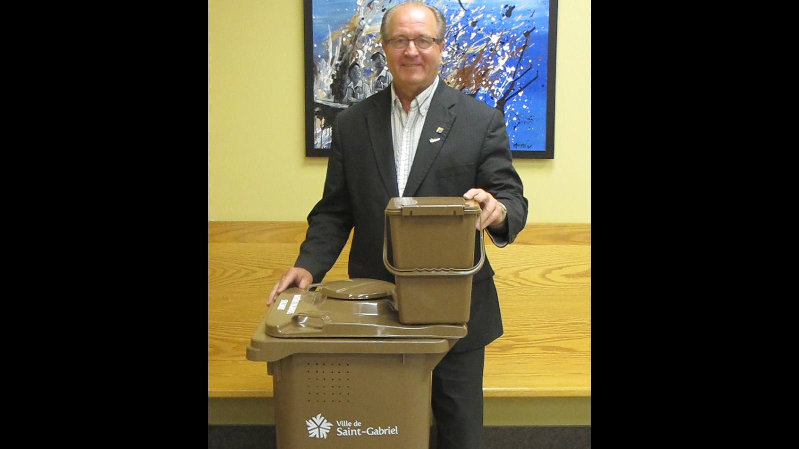 La Ville de Saint-Gabriel avait accueilli la collecte de résidus alimentaires en 2015.