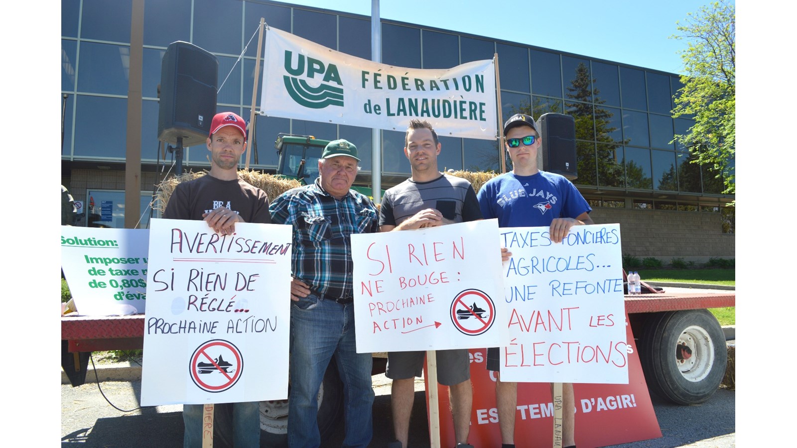 Les producteurs agricoles en ont assez des taxes foncières agricoles