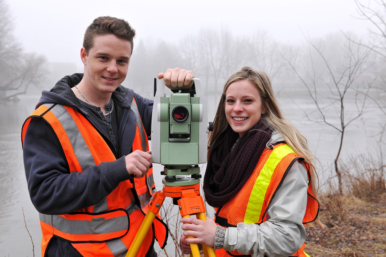 Des ateliers de découverte du programme d'études "Technologie du génie civil" au Cégép régional à Joliette