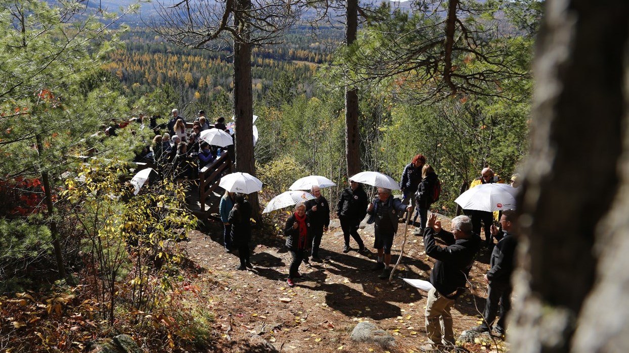 Centraide Lanaudière et la Marche des parapluie 