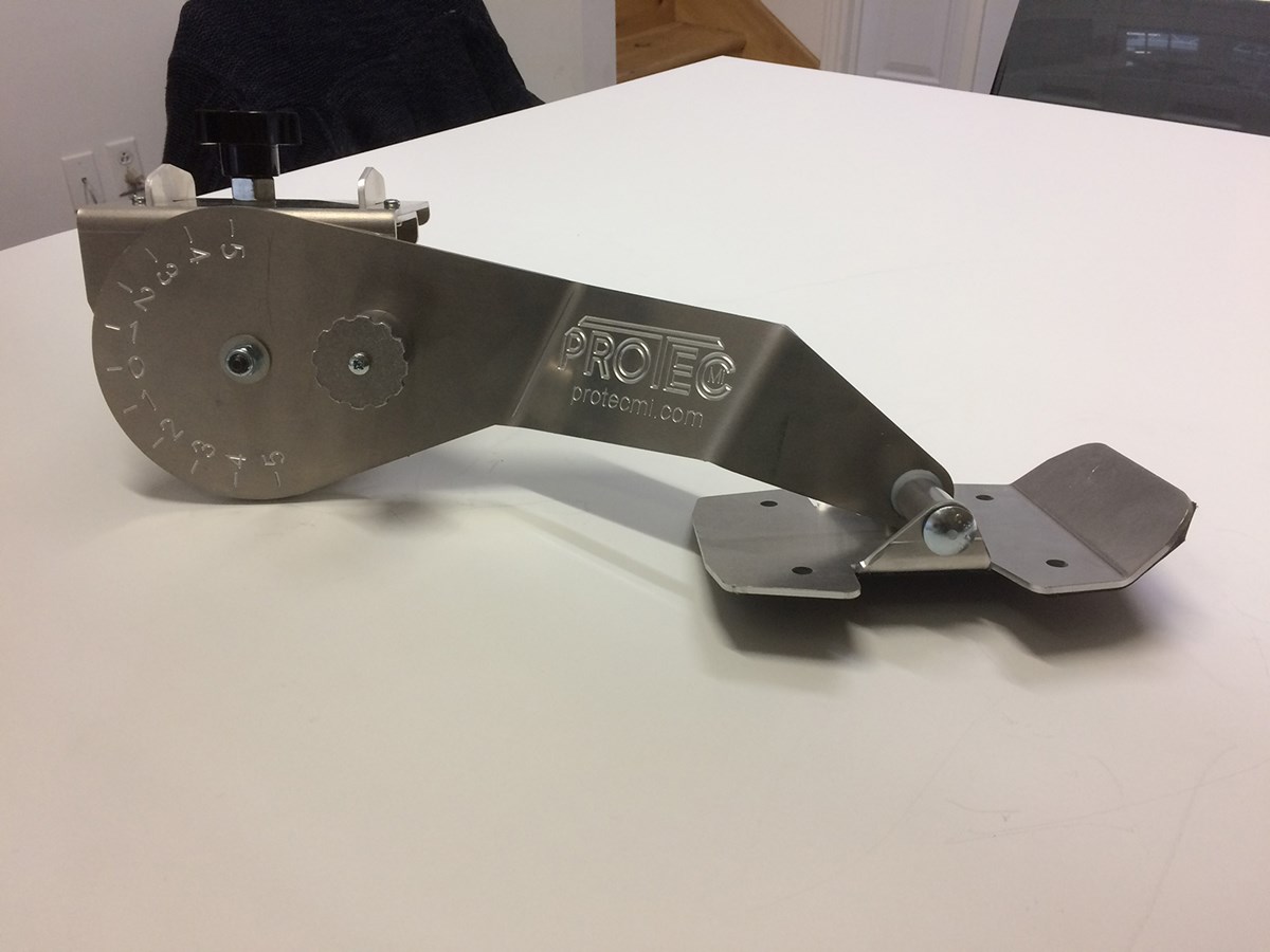 Stabilisateur d’échelle de l'entreprise Bellemare couverture Ltéé.