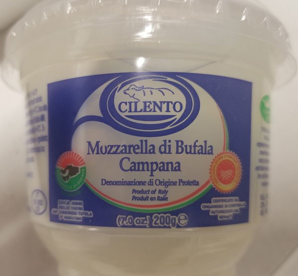 Risque de Listeria monocytogenes : rappel de la mozzarella di Bufala Campana
