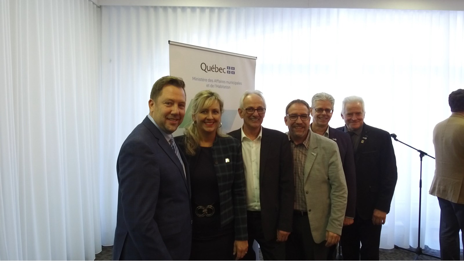 À l'écoute des régions, avec la ministre des Affaires municipales et de l'Habitation