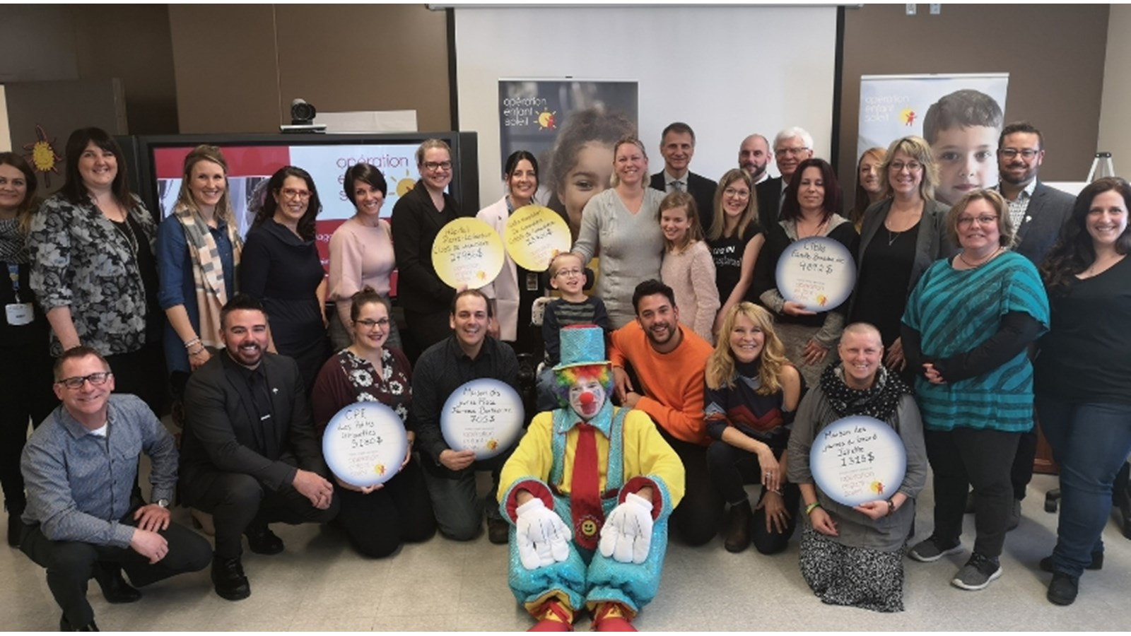 Opération Enfant Soleil remet 58 478 $ pour le mieux-être des enfants de Lanaudière