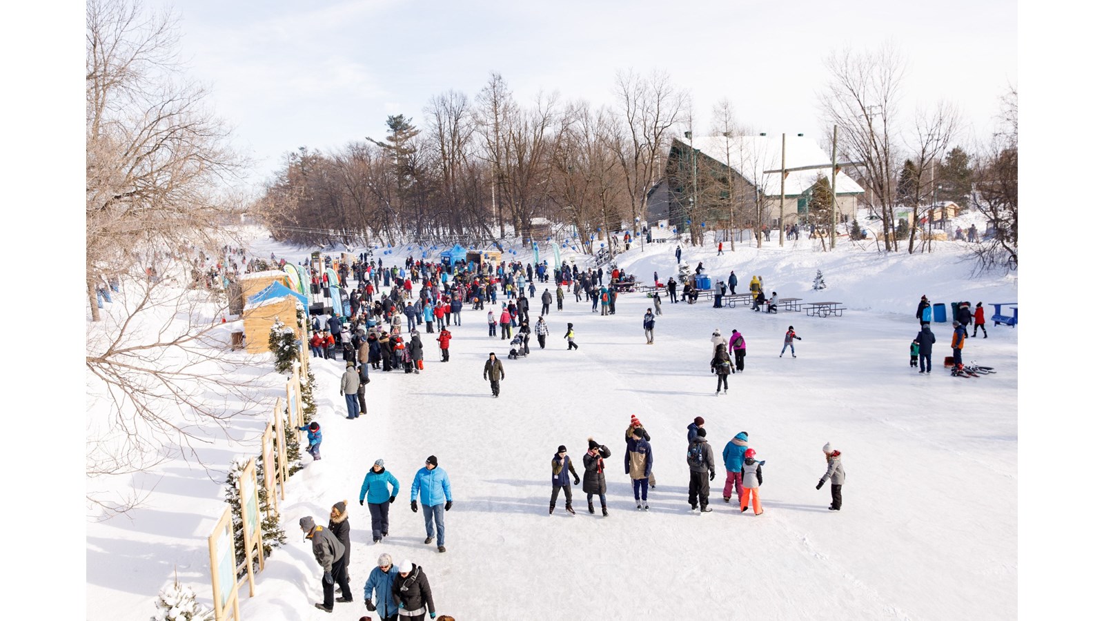 Une saison exceptionnelle pour la patinoire sur la rivière L’Assomption
