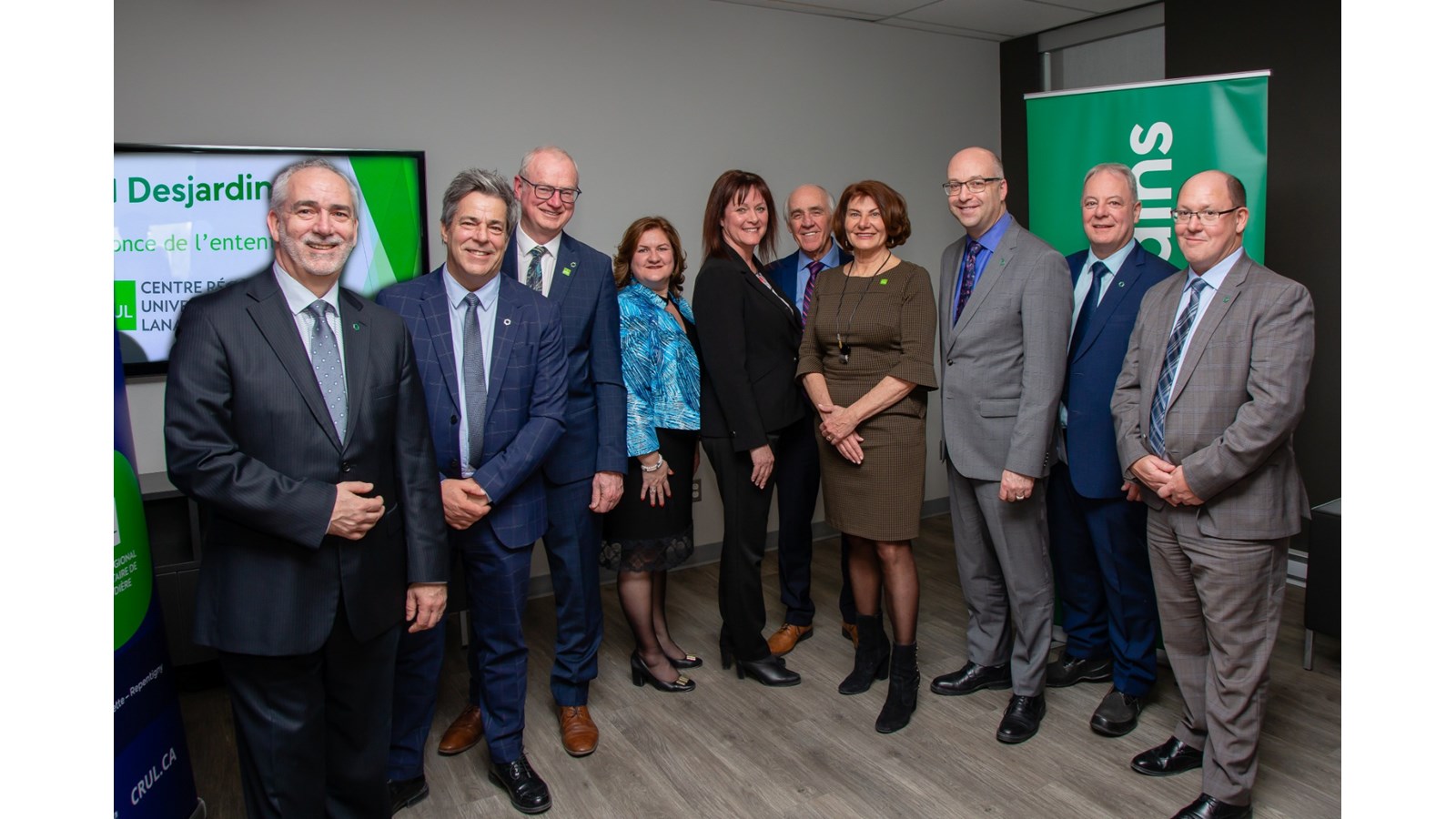 Desjardins accorde 500 000$ au Centre régional universitaire de Lanaudière