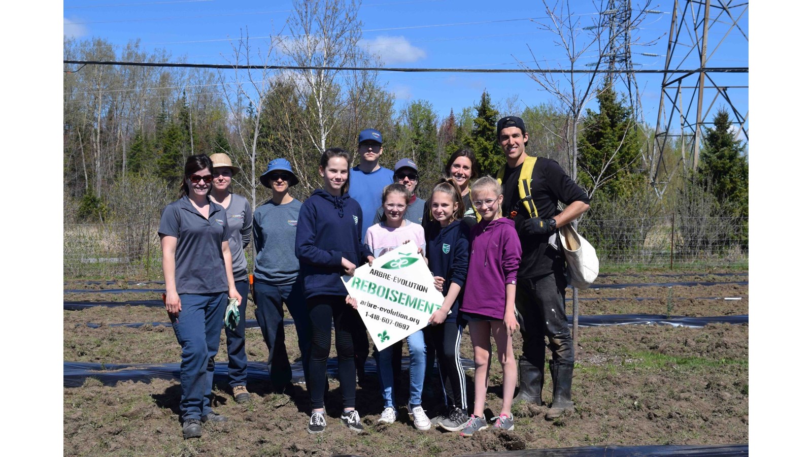 Plus de 500 arbres plantés à Joliette avec Arbre-Évolution