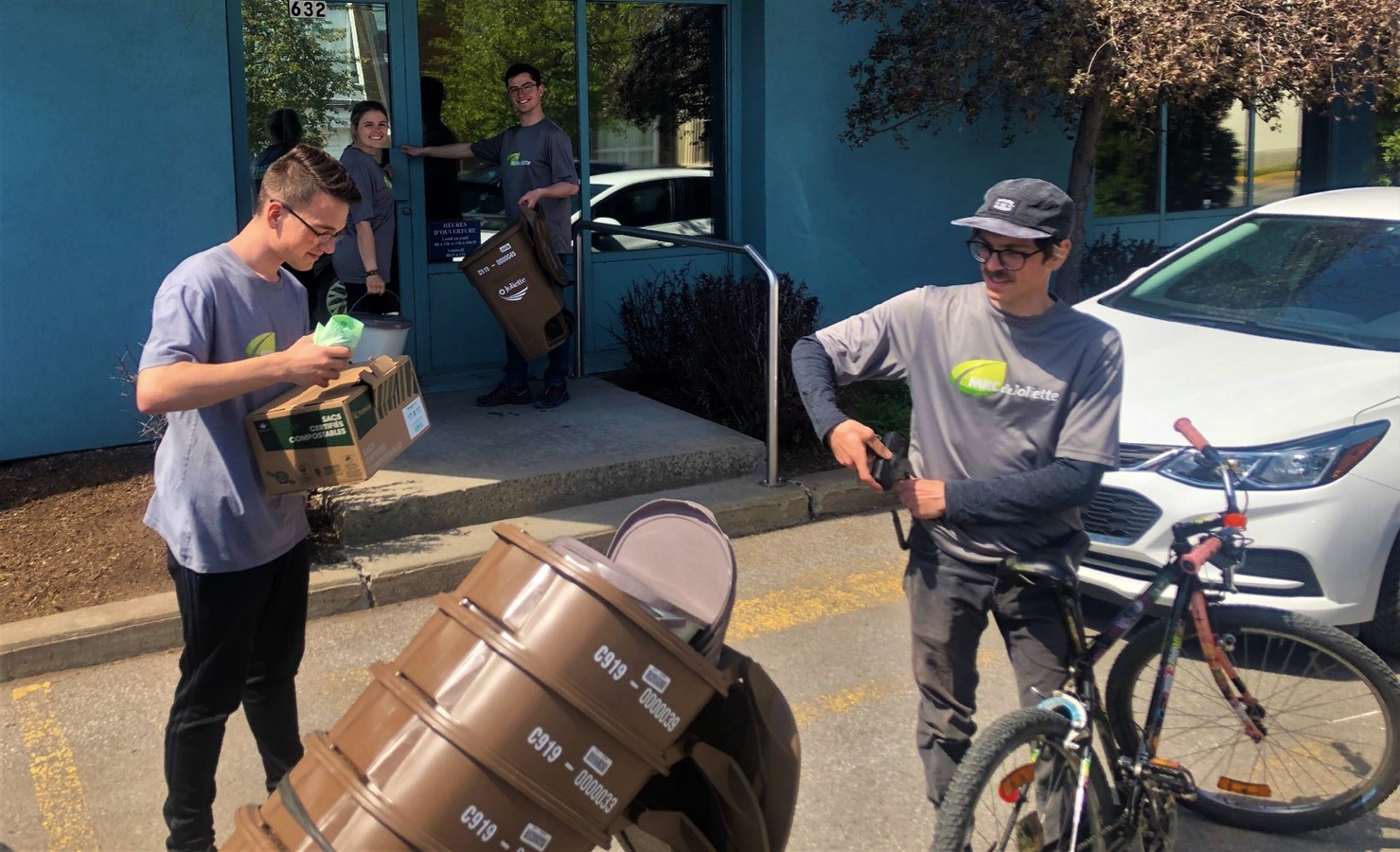 Le centre-ville de Joliette maintenant desservi par la collecte des matières organiques