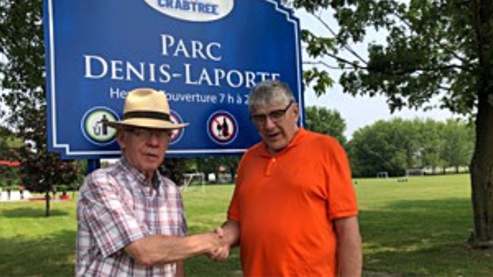 M. Denis Laporte et André Hénault