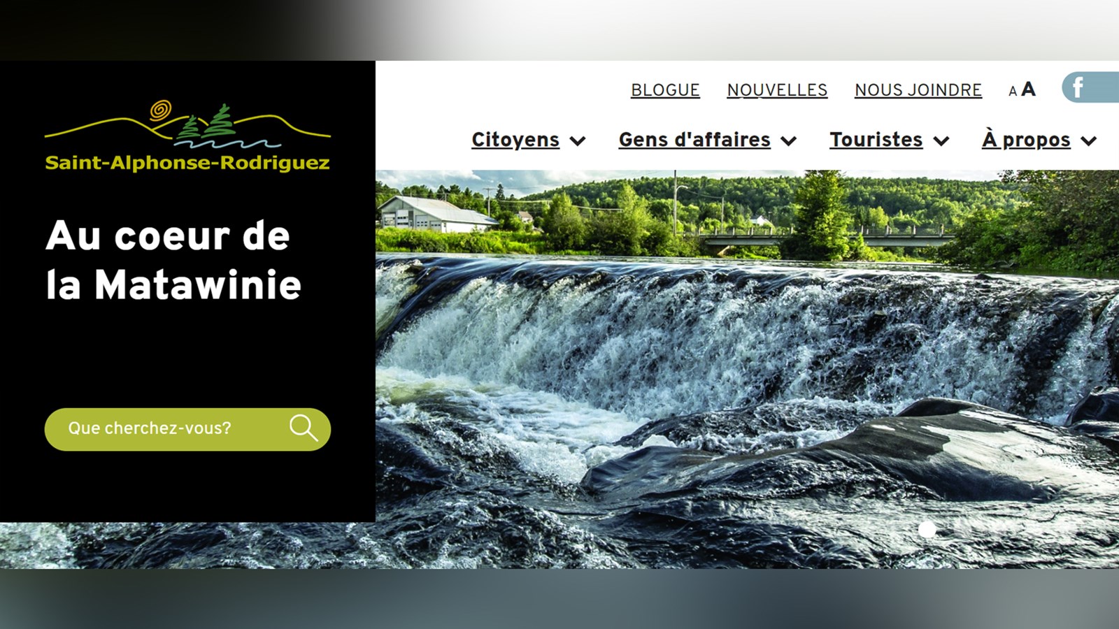 Saint-Alphonse-Rodriguez opte pour une nouvelle image actuelle et épurée