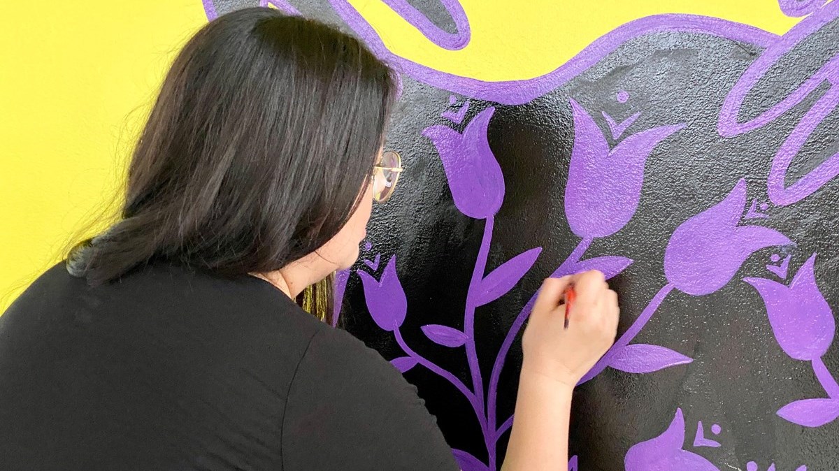 Une murale à la mémoire de Joyce Echaquan au Musée d’art de Joliette