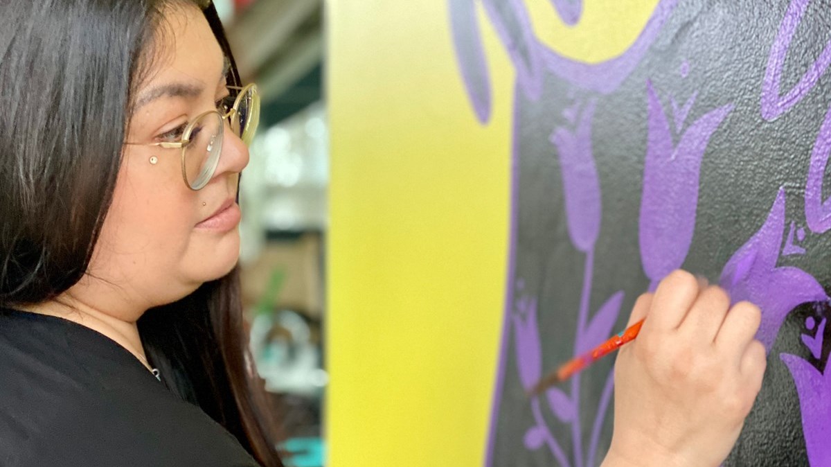 Une murale à la mémoire de Joyce Echaquan au Musée d’art de Joliette