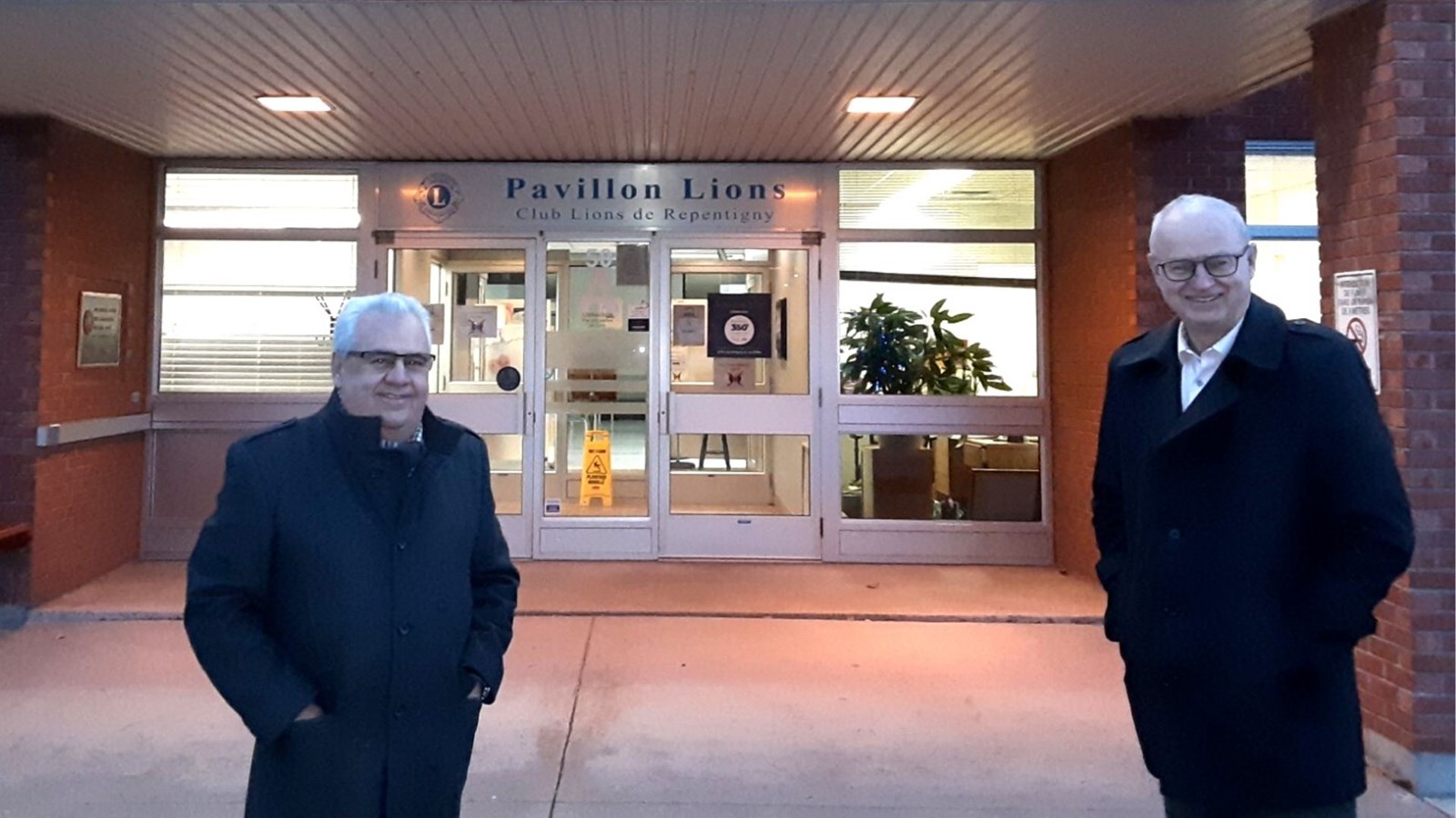 Mario Morais et Alain Raîche