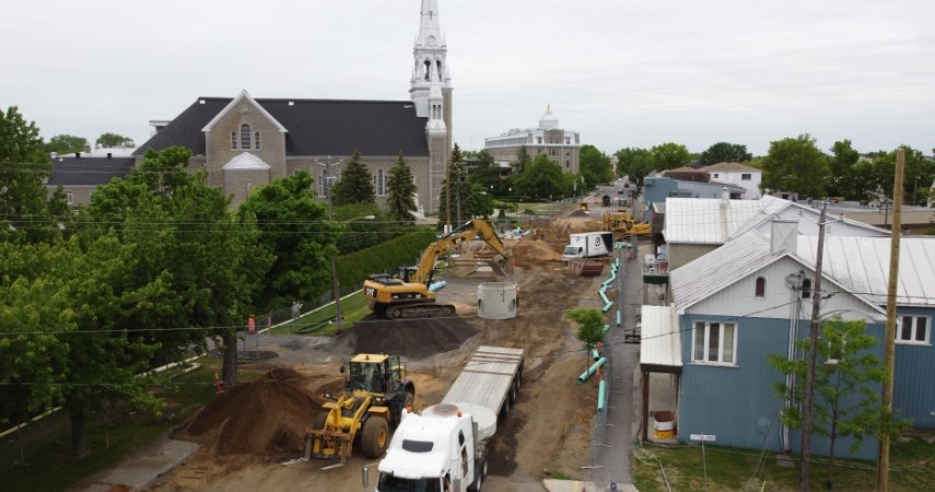 Les travaux globaux devraient quant à eux se terminer à la fin du mois.
