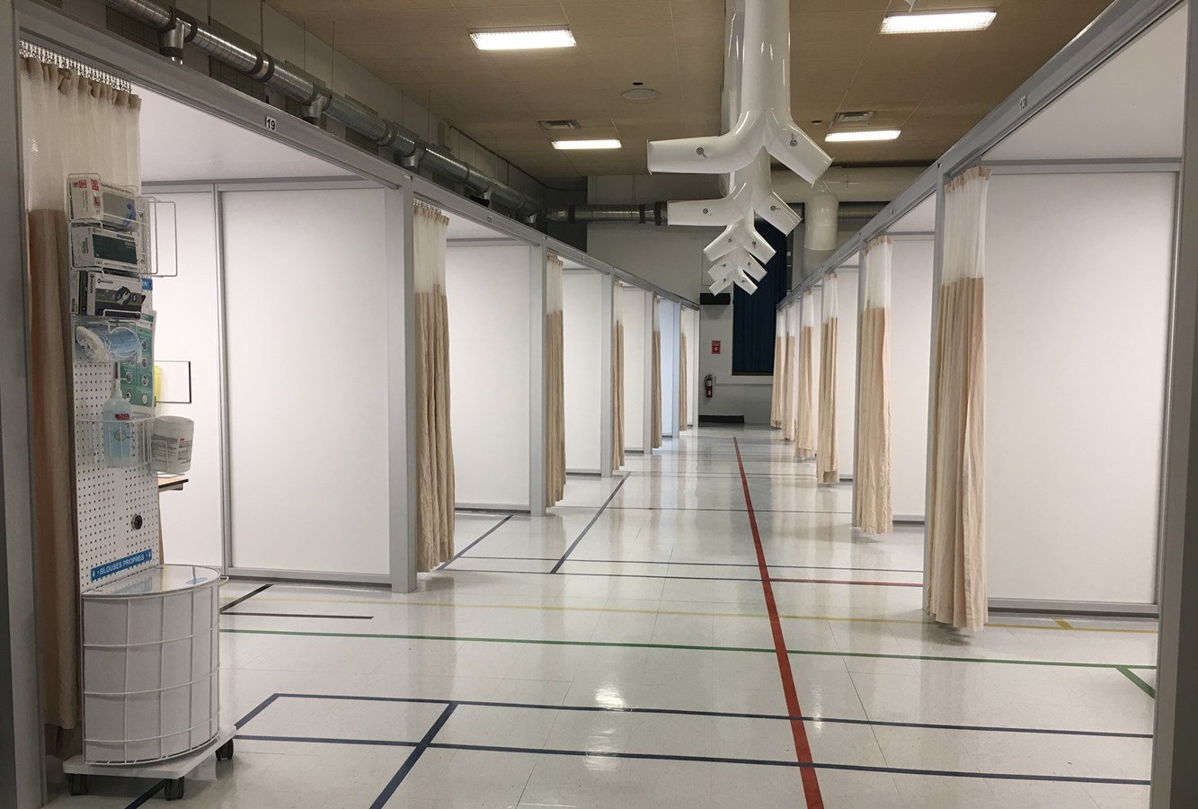 Site non traditionnel : 24 lits supplémentaires au centre hospitalier de Lanaudière