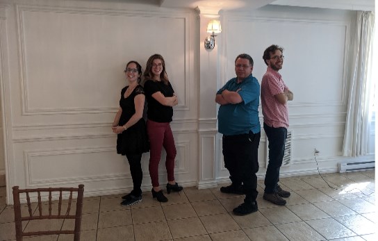 De gauche à droite, les employés d’Action-Logement Lanaudière : Amélie Pelland, Marion
Duval, Denis Courtemanche et Julien Rousseau.
