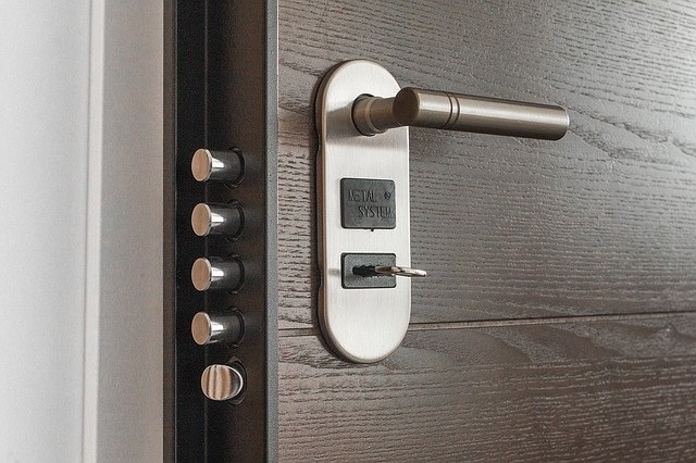 Système de sécurité pour les portes d'entrée