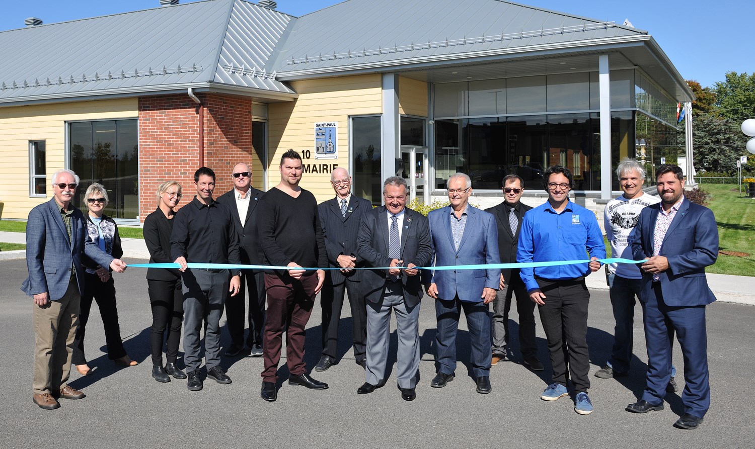 Inauguration de la nouvelle mairie de Saint-Paul
