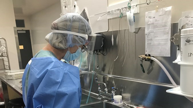 Les préposés en retraitement des dispositifs médicaux (PRDM) de Lanaudière se mobilisent