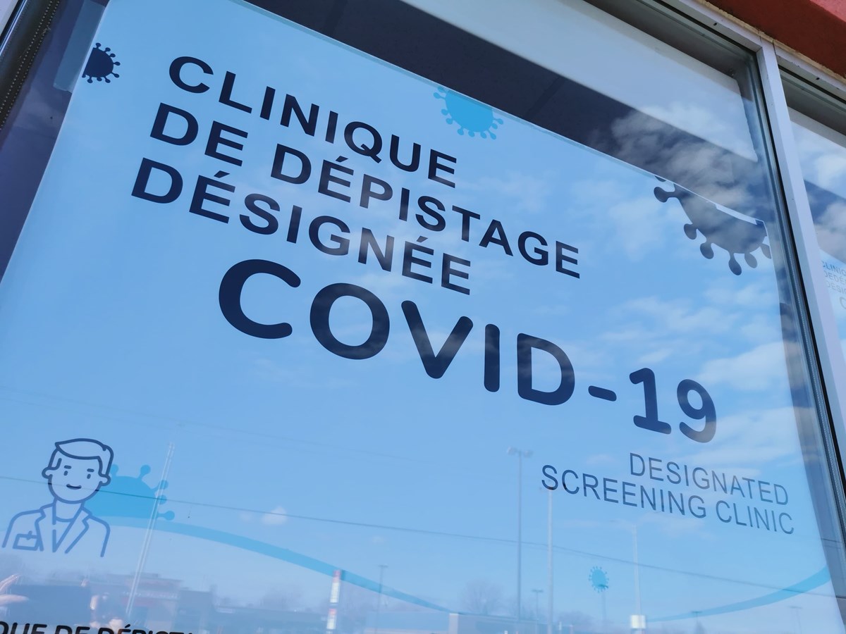 Relocalisation d'une clinique de dépistage COVID-19