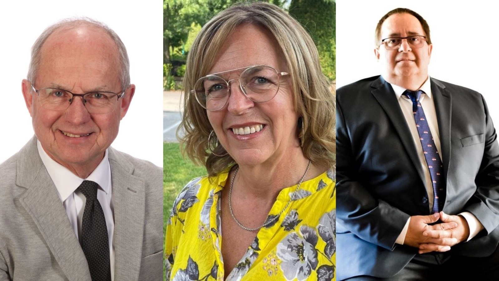 Présent sur la photo: Robert Bibeau, Chantal Riopel et Denis Bernier