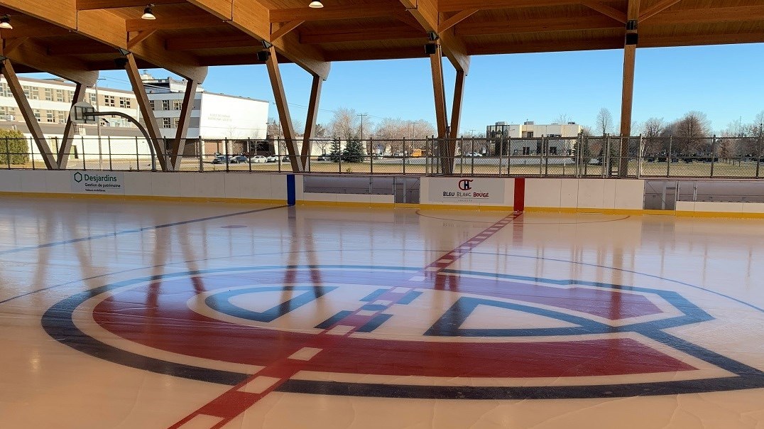 La patinoire Bleu-Blanc-Bouge est enfin ouverte