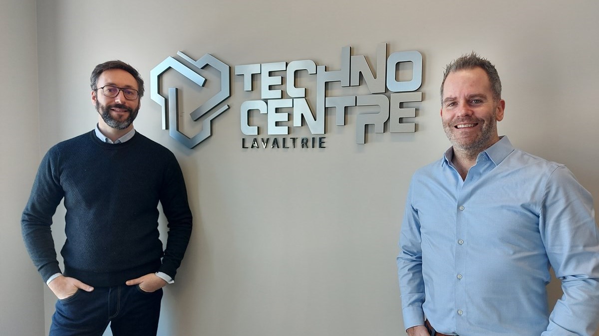 Nicolas Framery (directeur général de la CDÉJ) et Mathieu Fournier (administrateur au C.A. du TCL)