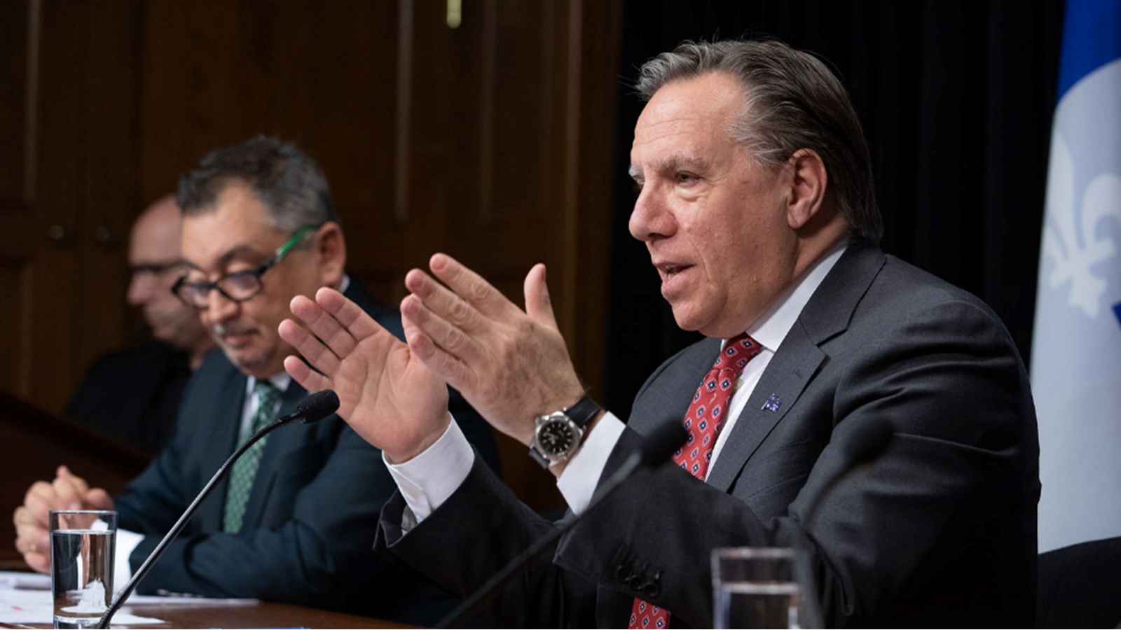 François Legault souligne le 1er anniversaire de la pandémie 