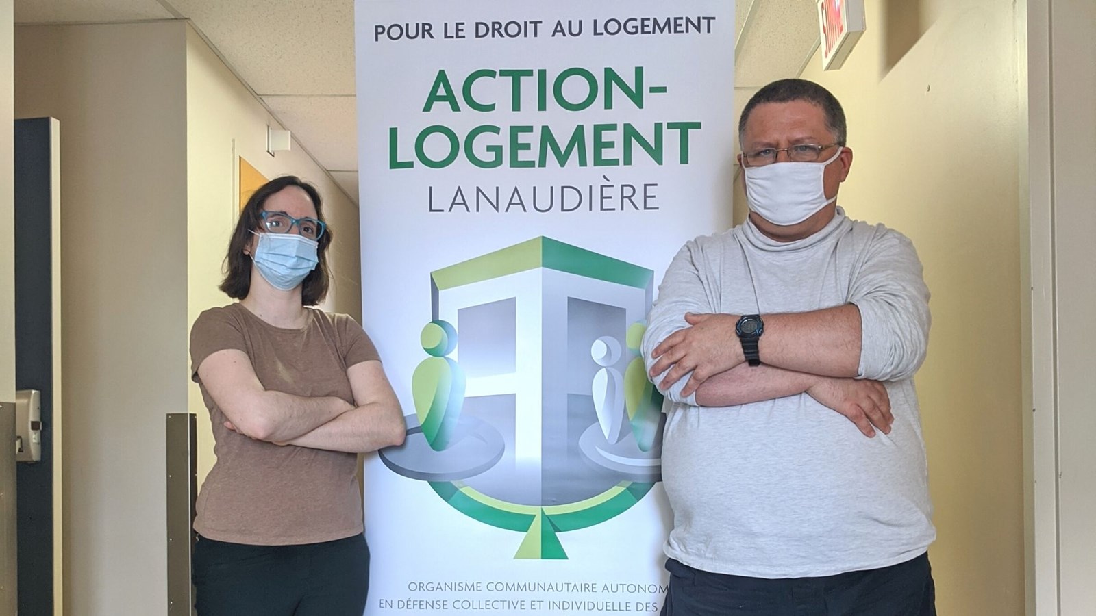 Amélie Pelland et Denis Courtemanche