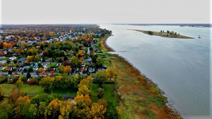 Vue aérienne Lanaudière