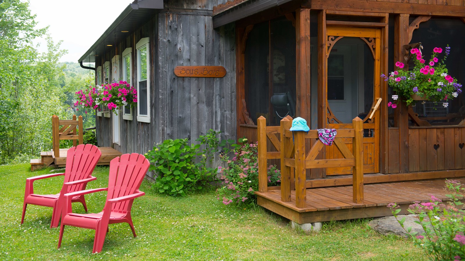 Jimmy Vigneux, Chalets de pins.