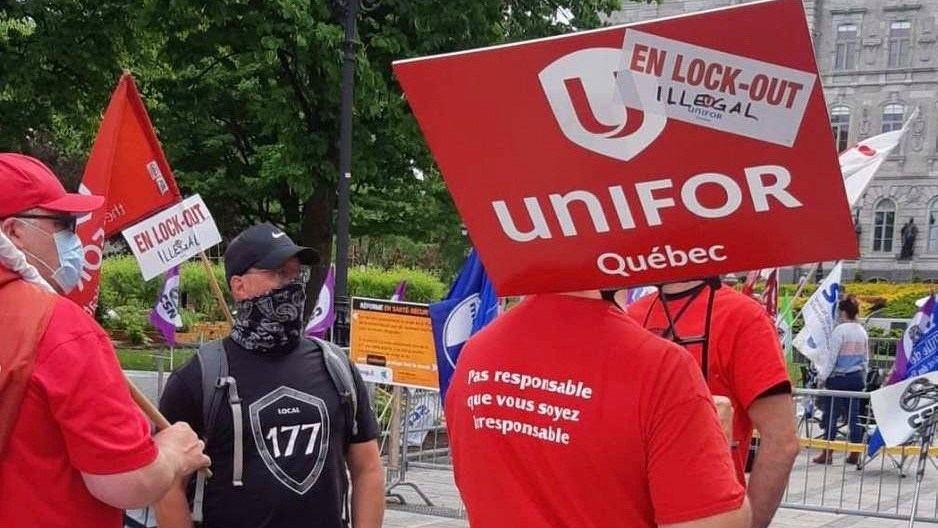 Unifor obitent gain de cause dans le lock-out à la cimenterie Ash Grove
