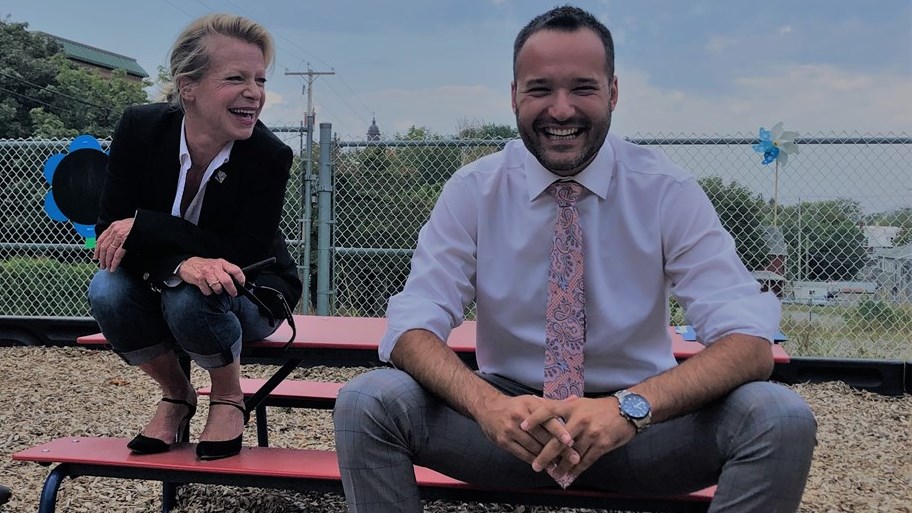 Caroline Proulx et Mathieu Lacombe