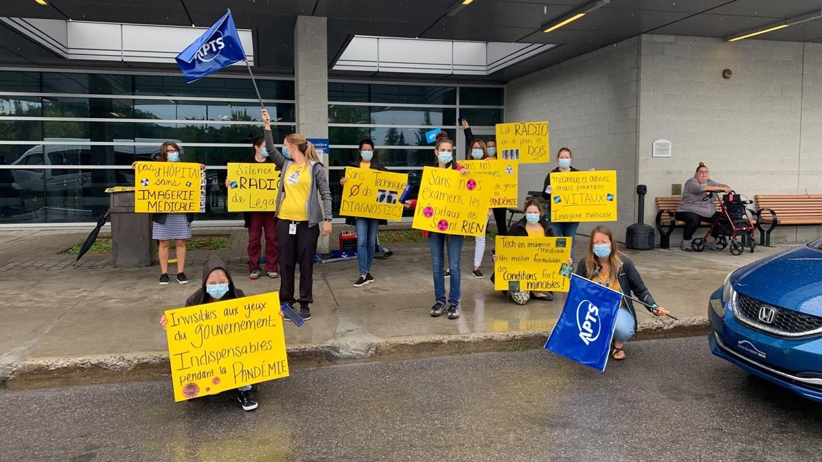 Imagerie médicale : mobilisation face au silence radio de Legault