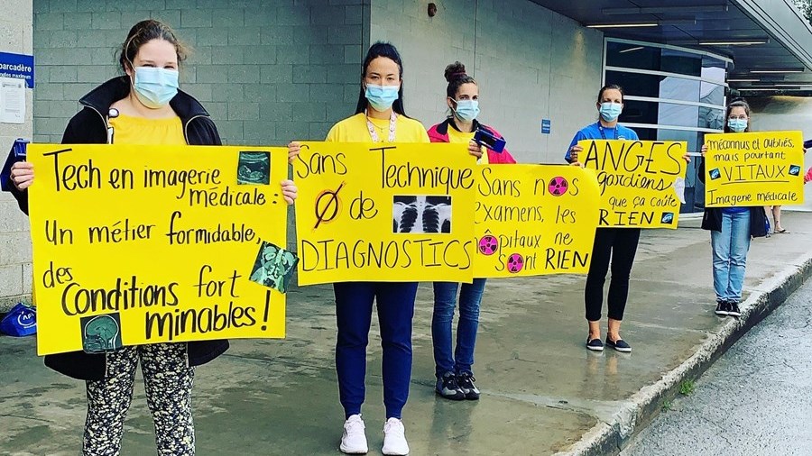 Imagerie médicale : mobilisation face au silence radio de Legault