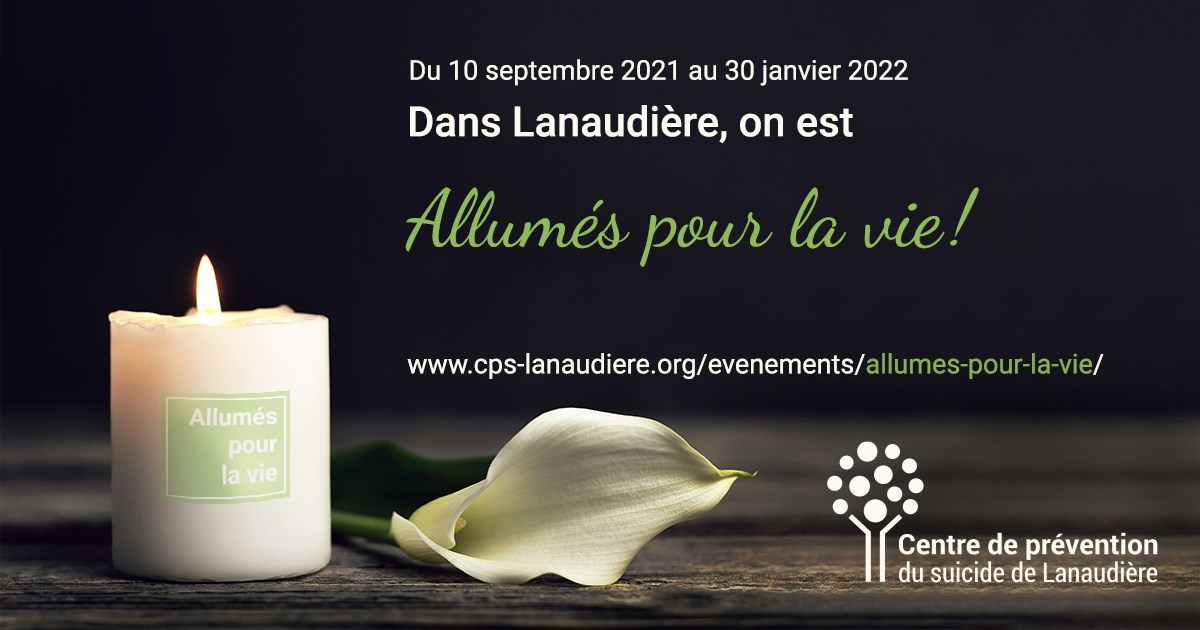 Lanaudière à nouveau allumée pour la vie