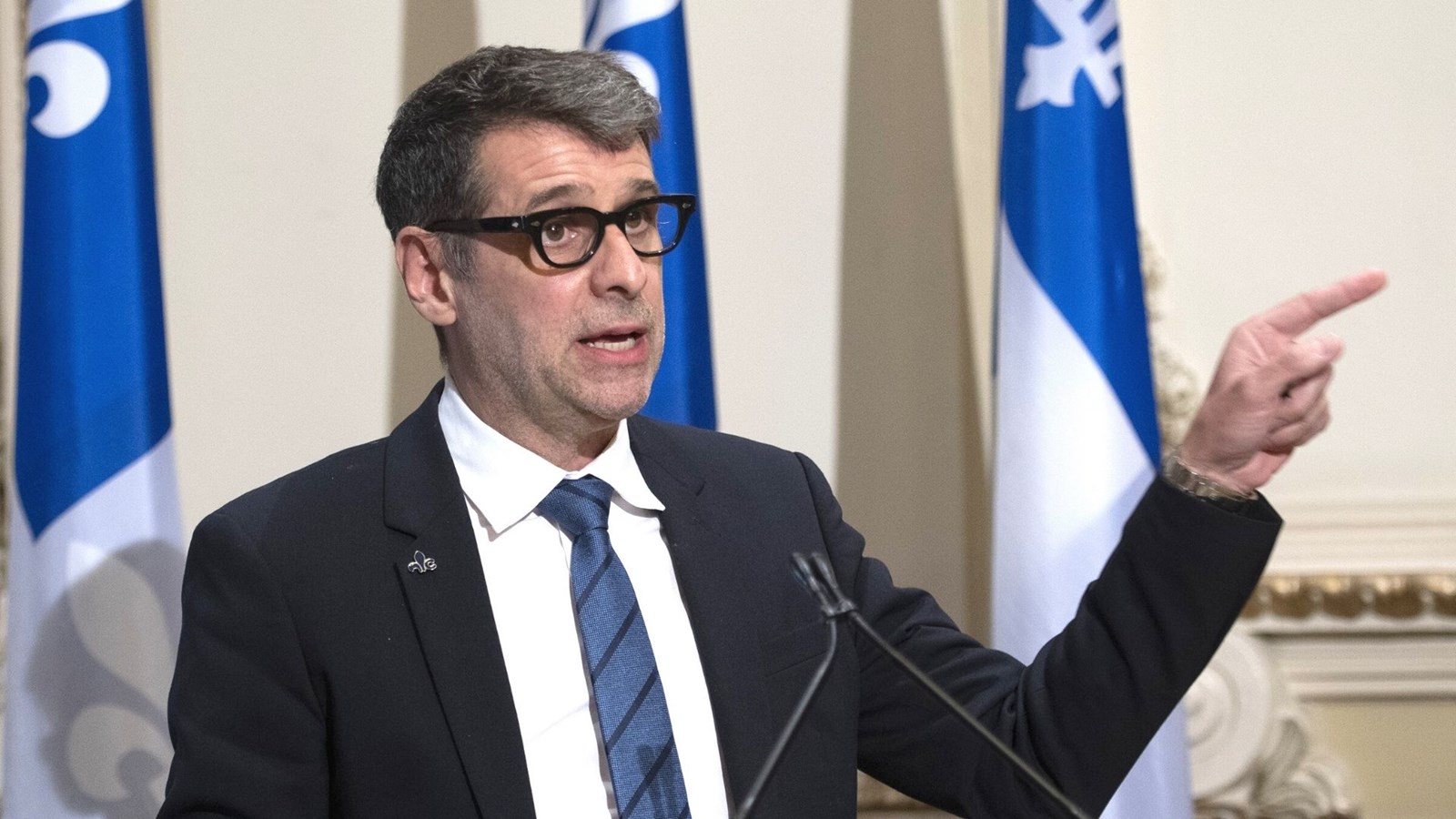Le chef du Parti conservateur du Québec, Éric Duhaime.