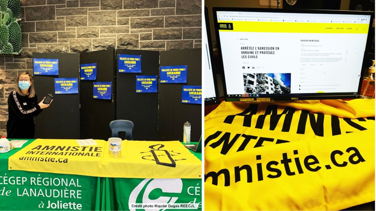 La collecte de fonds du Cégep à Joliette amasse une somme généreuse